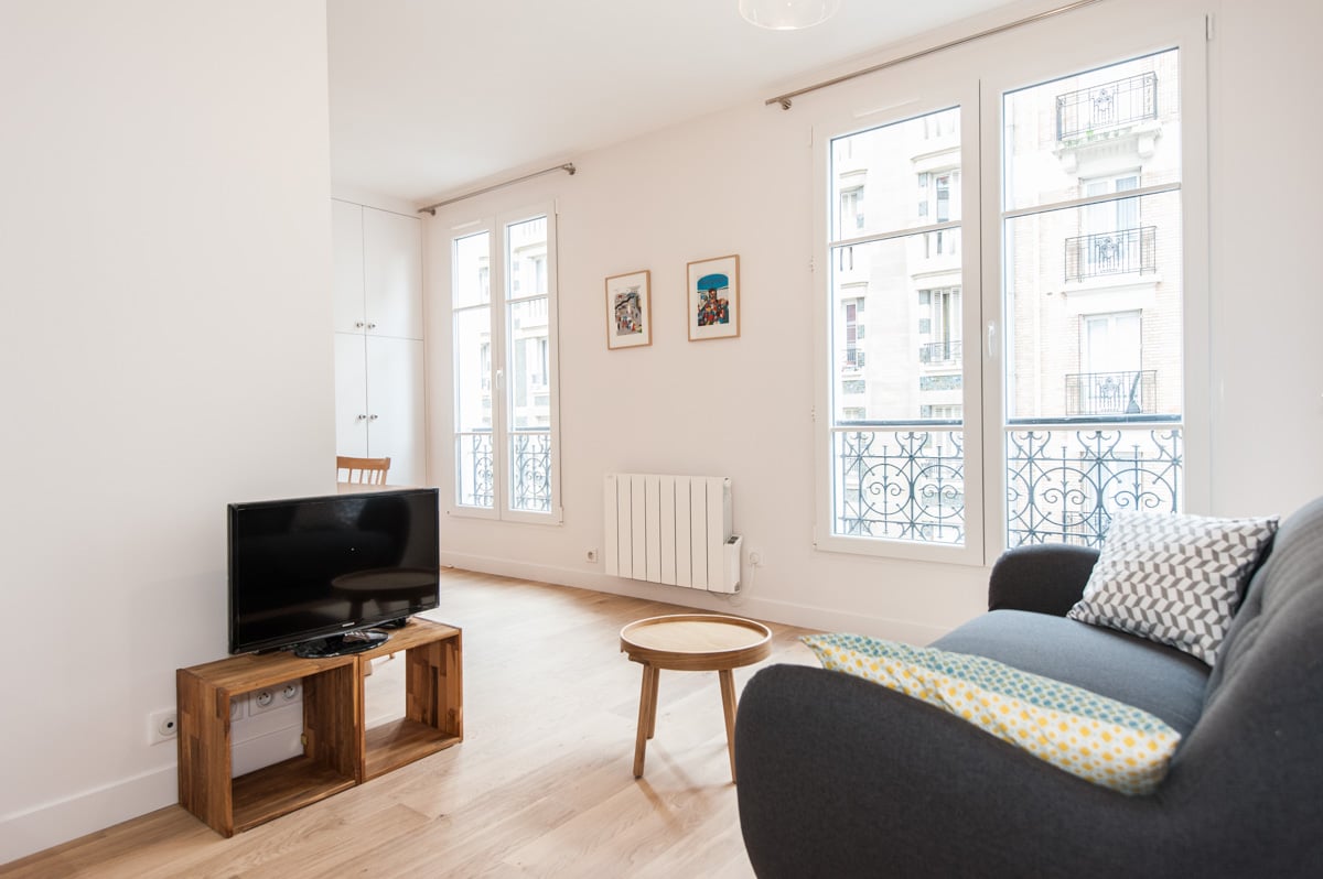 Appartement rue Péclet à Paris