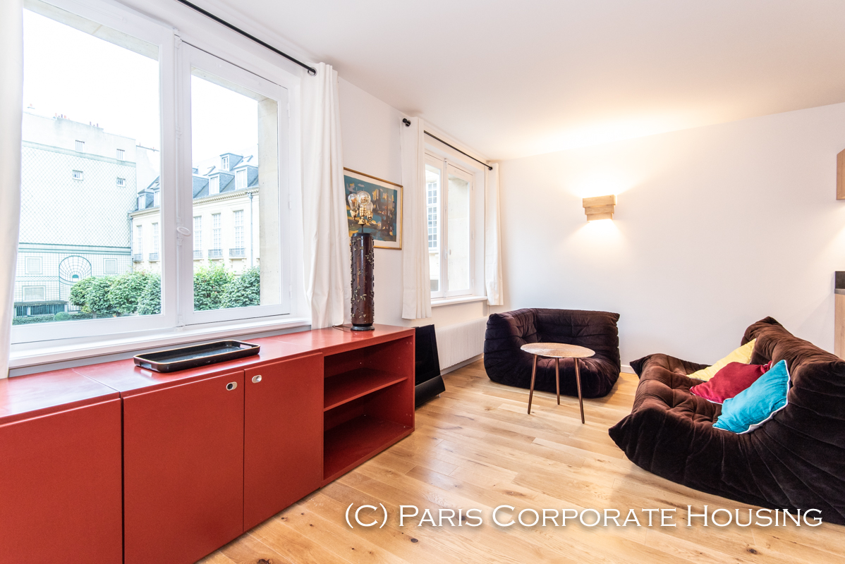 Rue des Haudriettes - 1 Chambre - Meublé