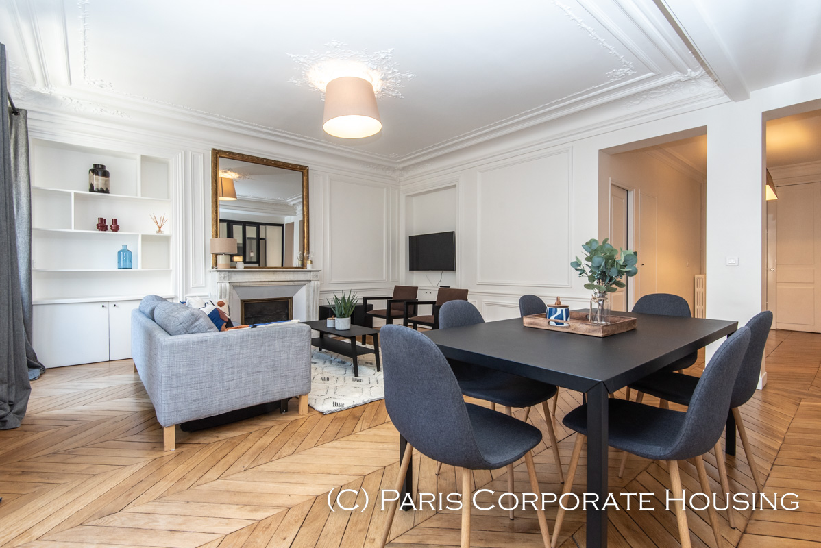 Rue de la Bienfaisance 3 Bedrooms Furnished